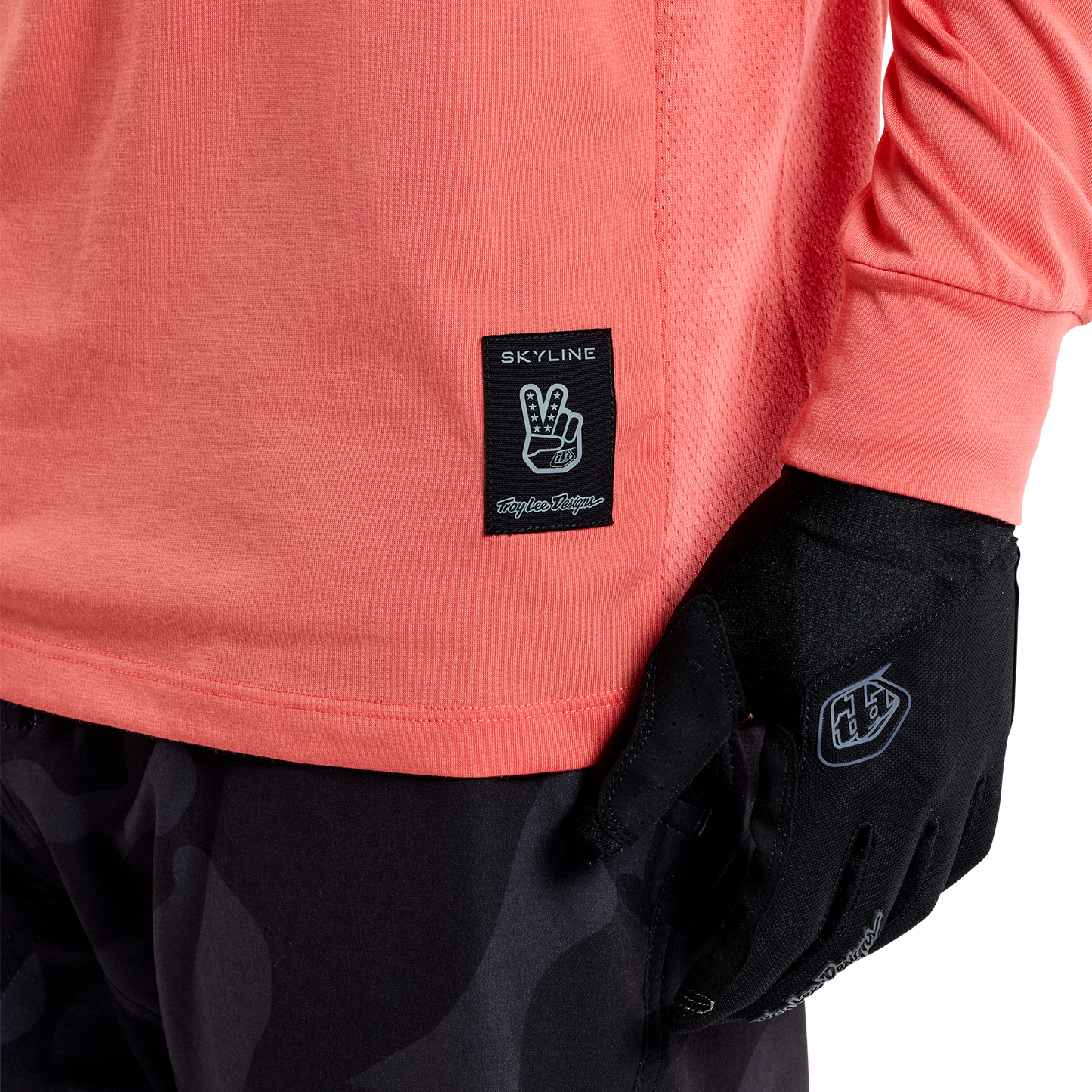 Skyline Long Sleeve Ride Tee P&W Melon