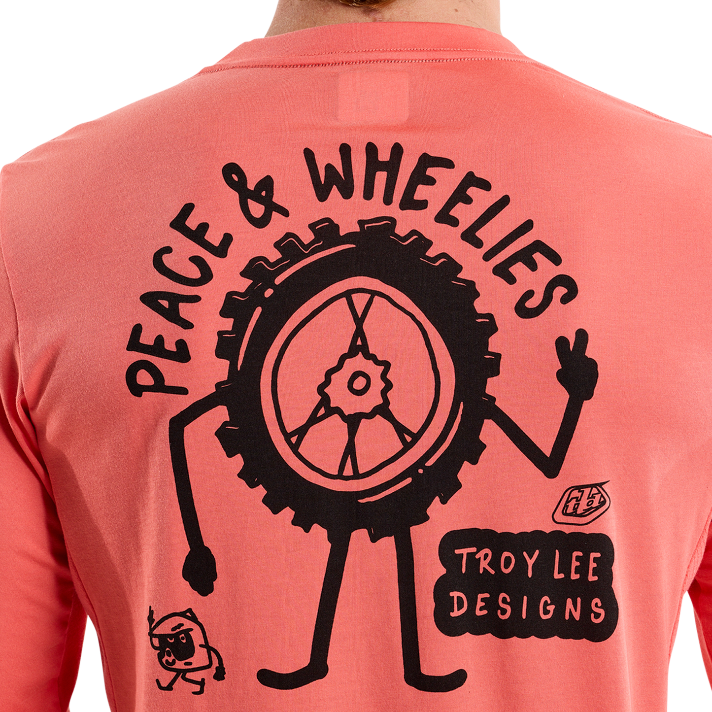 Skyline Long Sleeve Ride Tee P&W Melon