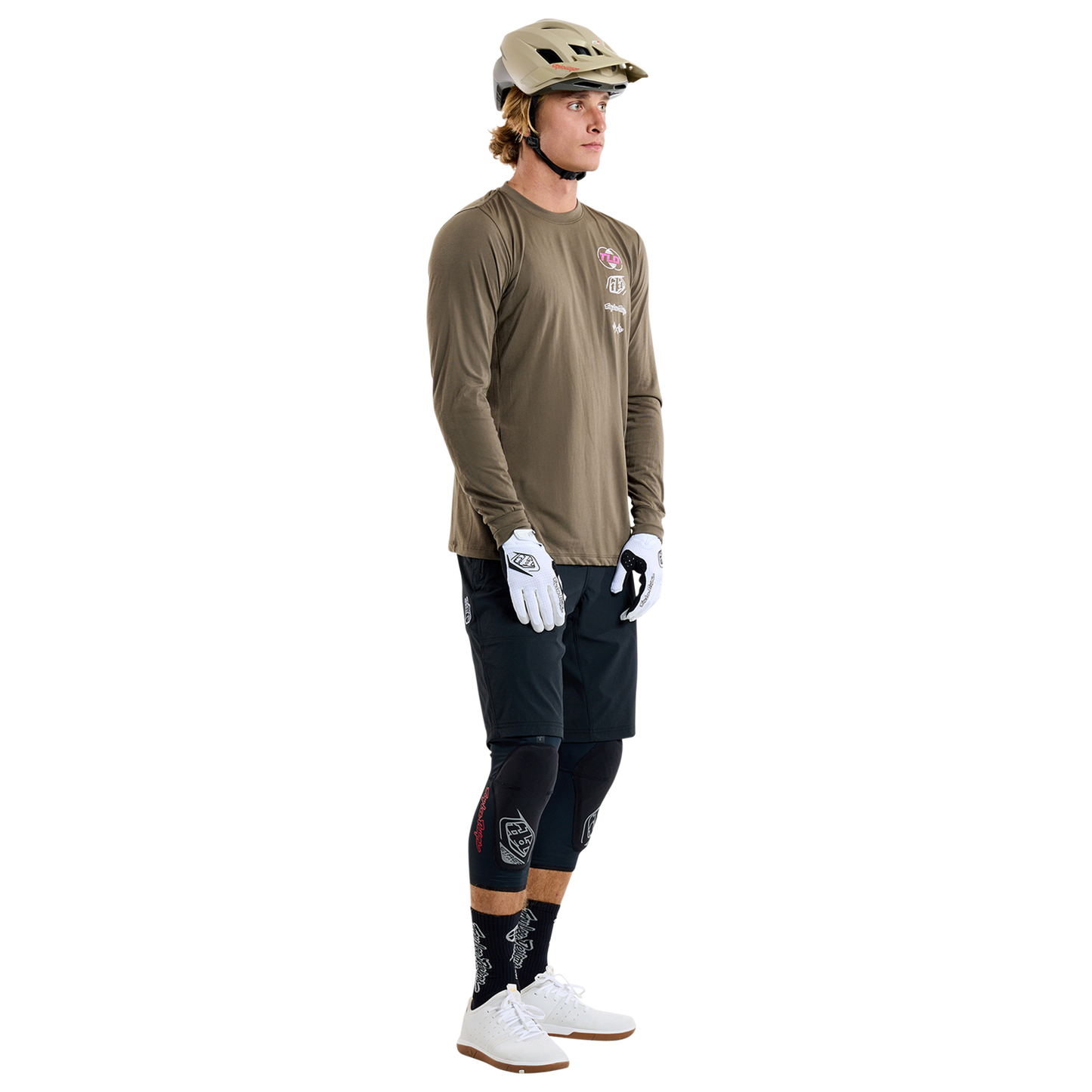 Short de trail Skyline avec doublure Mono Noir