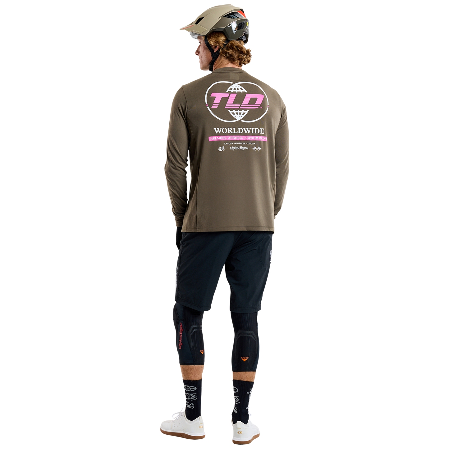 Short de trail Skyline avec doublure Mono Noir