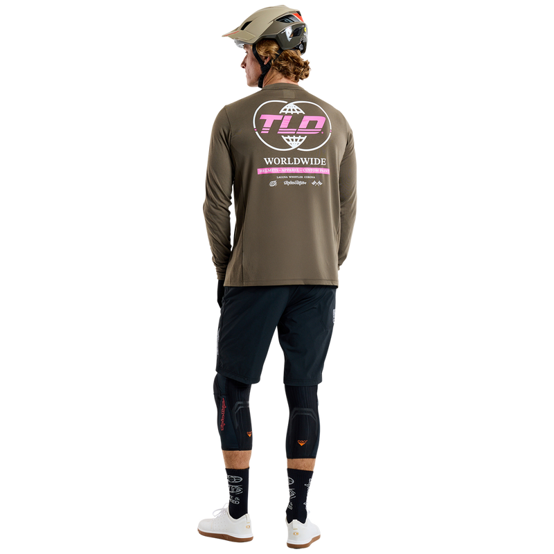 Short de trail Skyline avec doublure Mono Noir