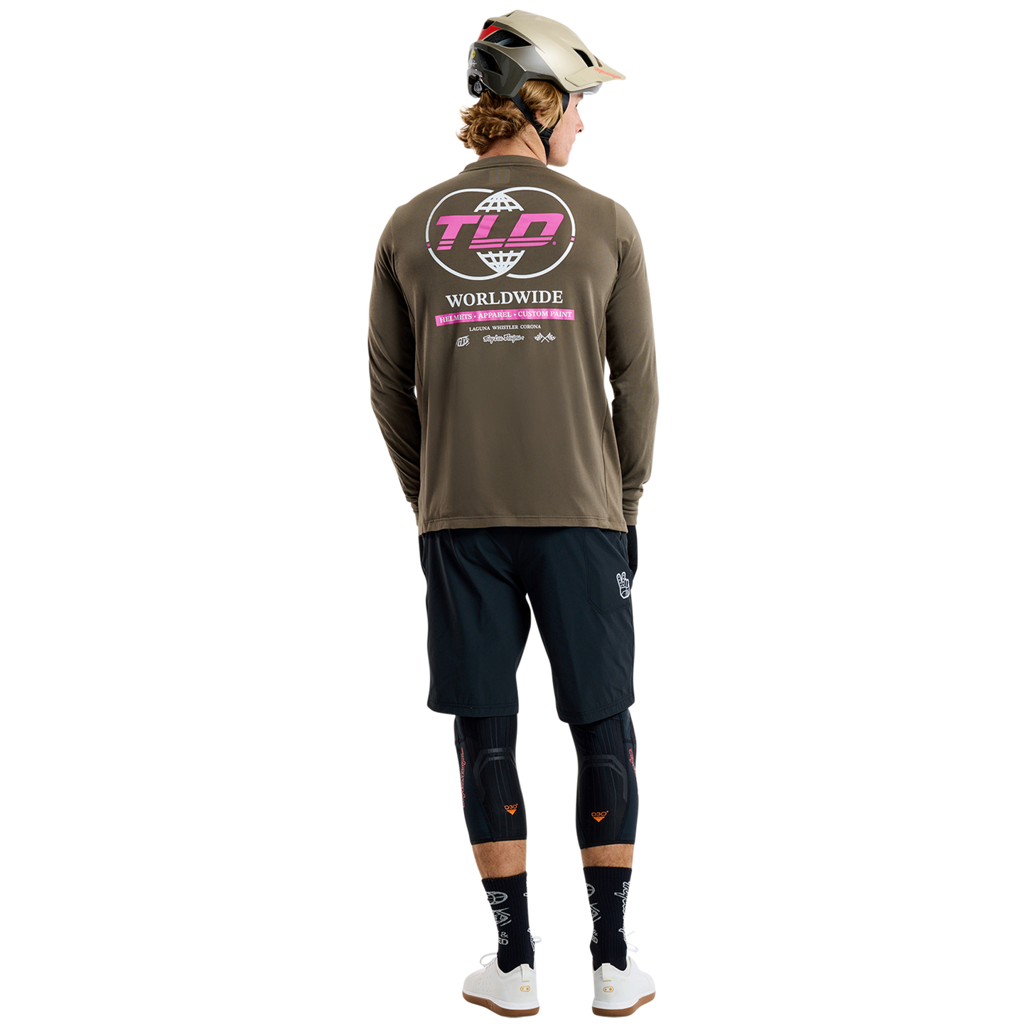 Skyline Long Sleeve Ride Tee Worldwide Caper