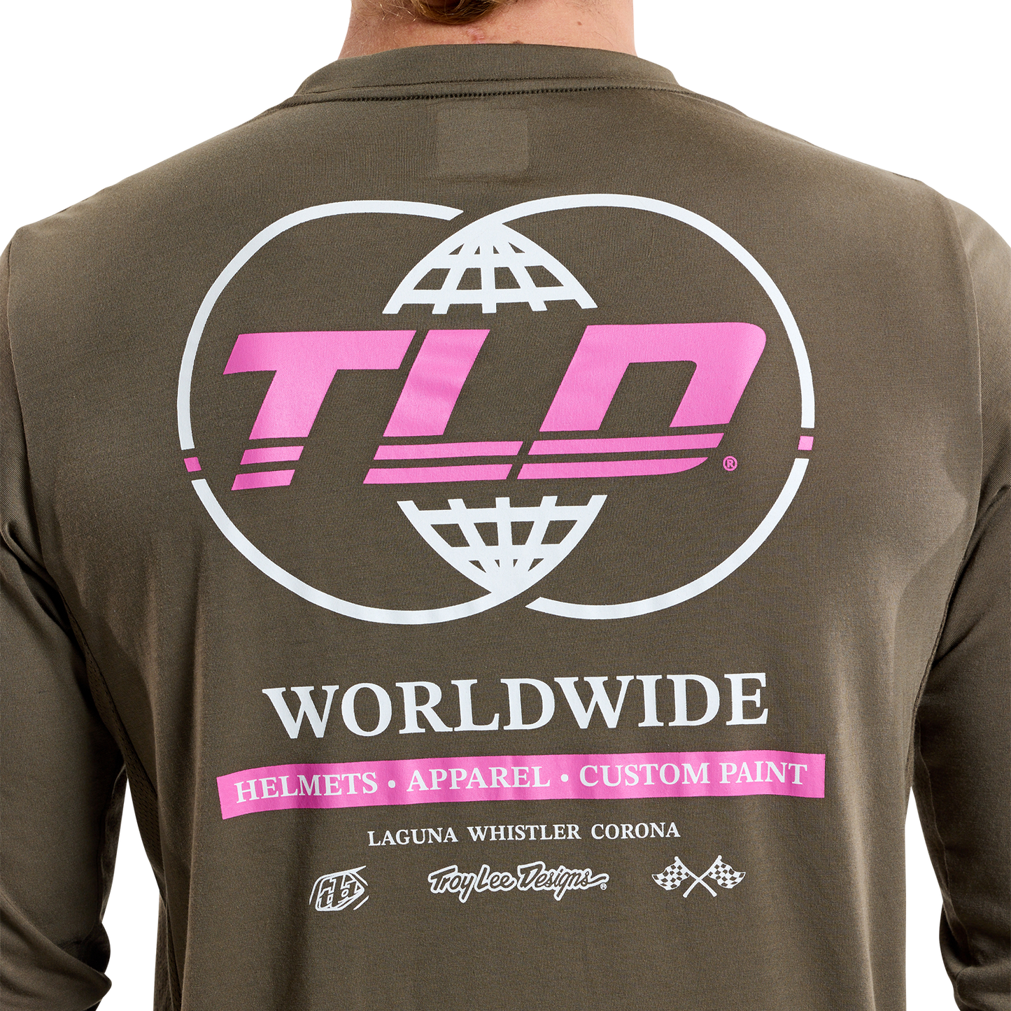 Skyline Long Sleeve Ride Tee Worldwide Caper