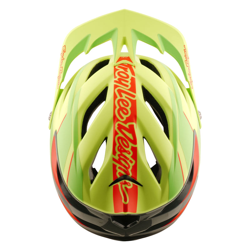 Lignes de casque A3 jaune fluo