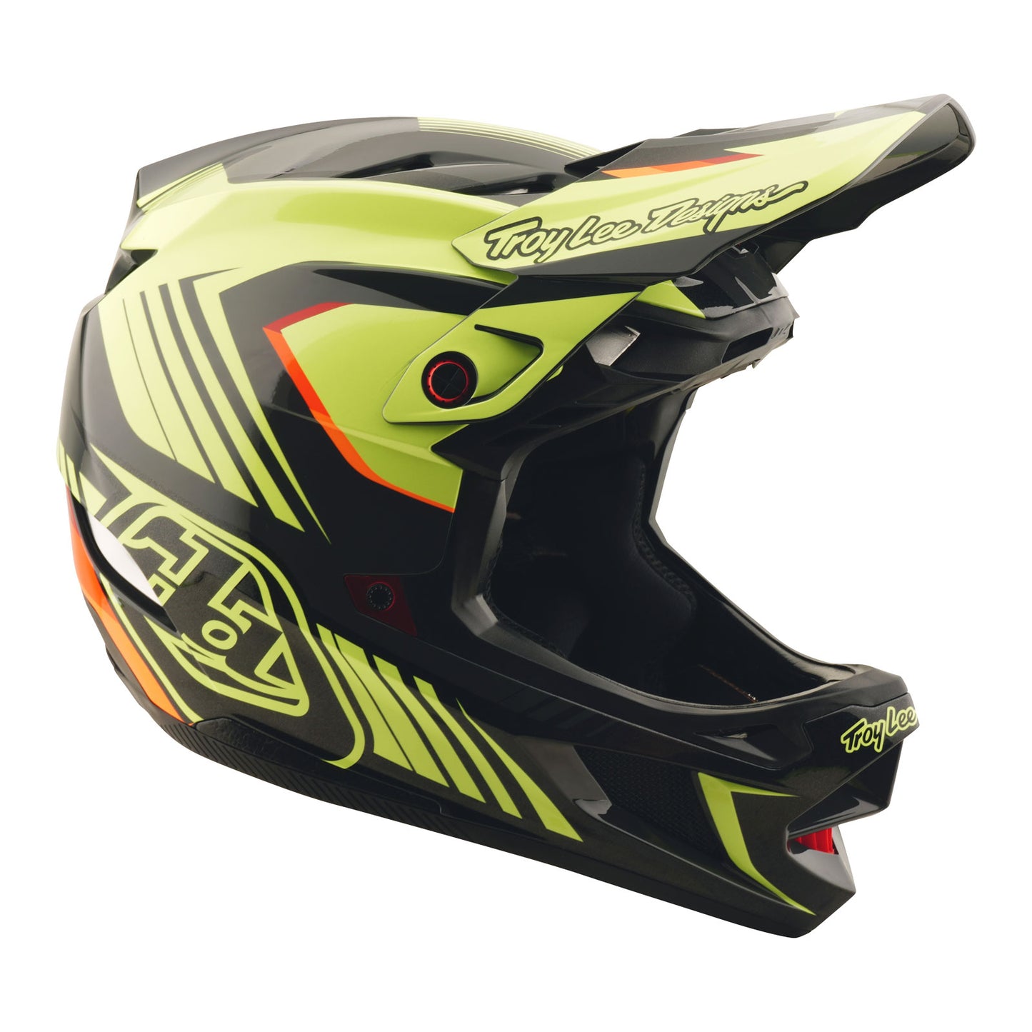 D4 Polyacrylite Helmet Qualifer Black / Yellow