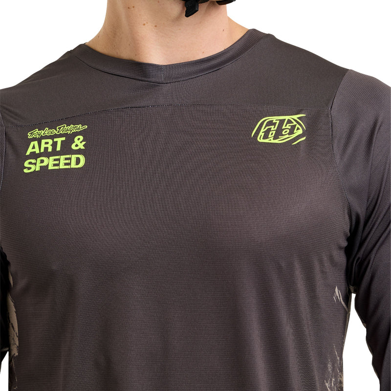 Maillot Skyline LS Elemental Dark Earth