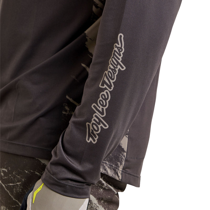 Maillot Skyline LS Elemental Dark Earth