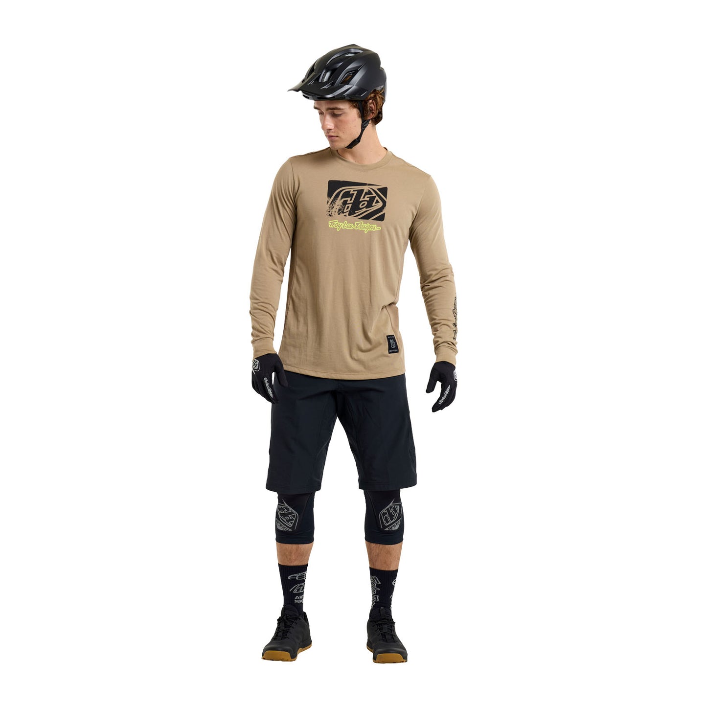 Skyline Long Sleeve Ride Tee Scrubbed Timber