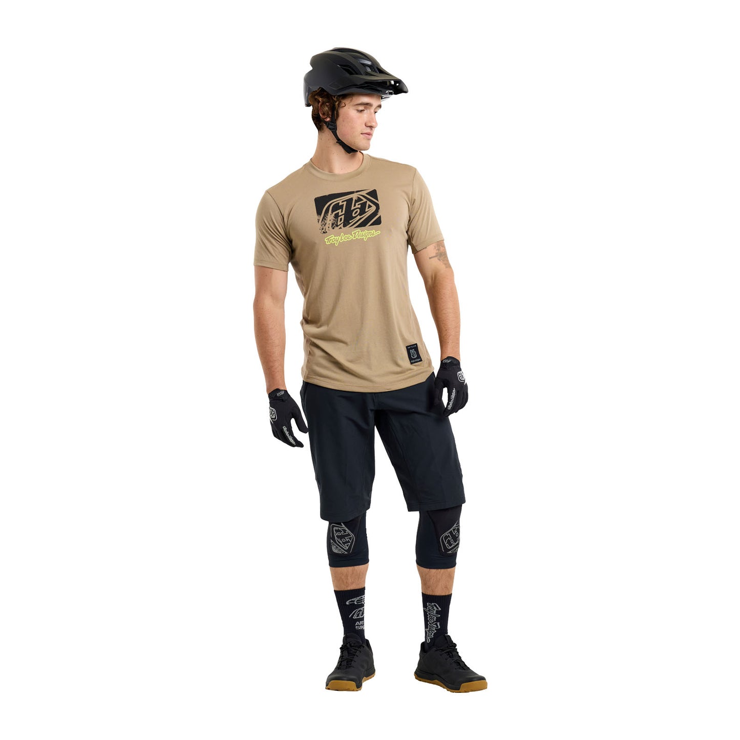 Skyline Short Sleeve Ride Tee Scrubbed Timber