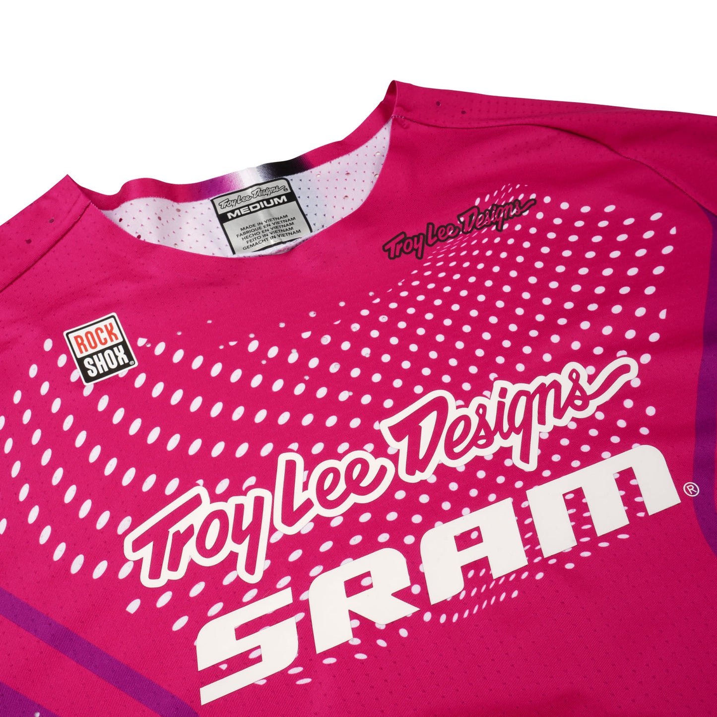 Sprint Ultra Jersey Troy Lee Designs X SRAM Radioscape Fuschia
