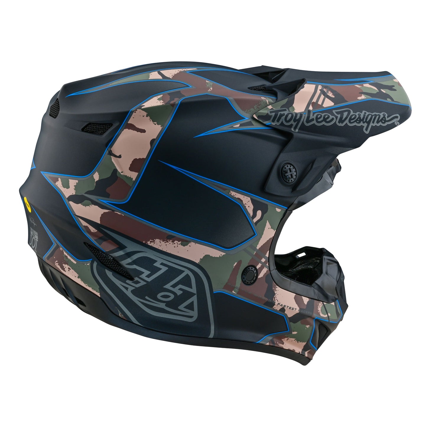 SE4 Polyacrylite Helmet Matrix Camo Black