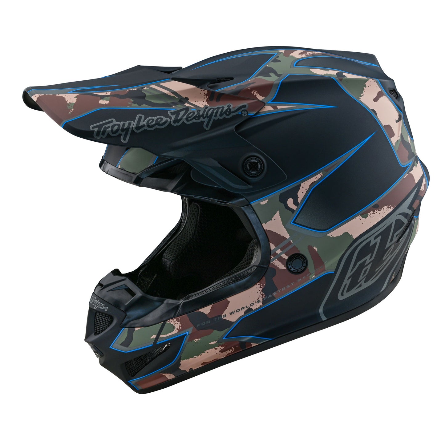 SE4 Polyacrylite Helmet Matrix Camo Black