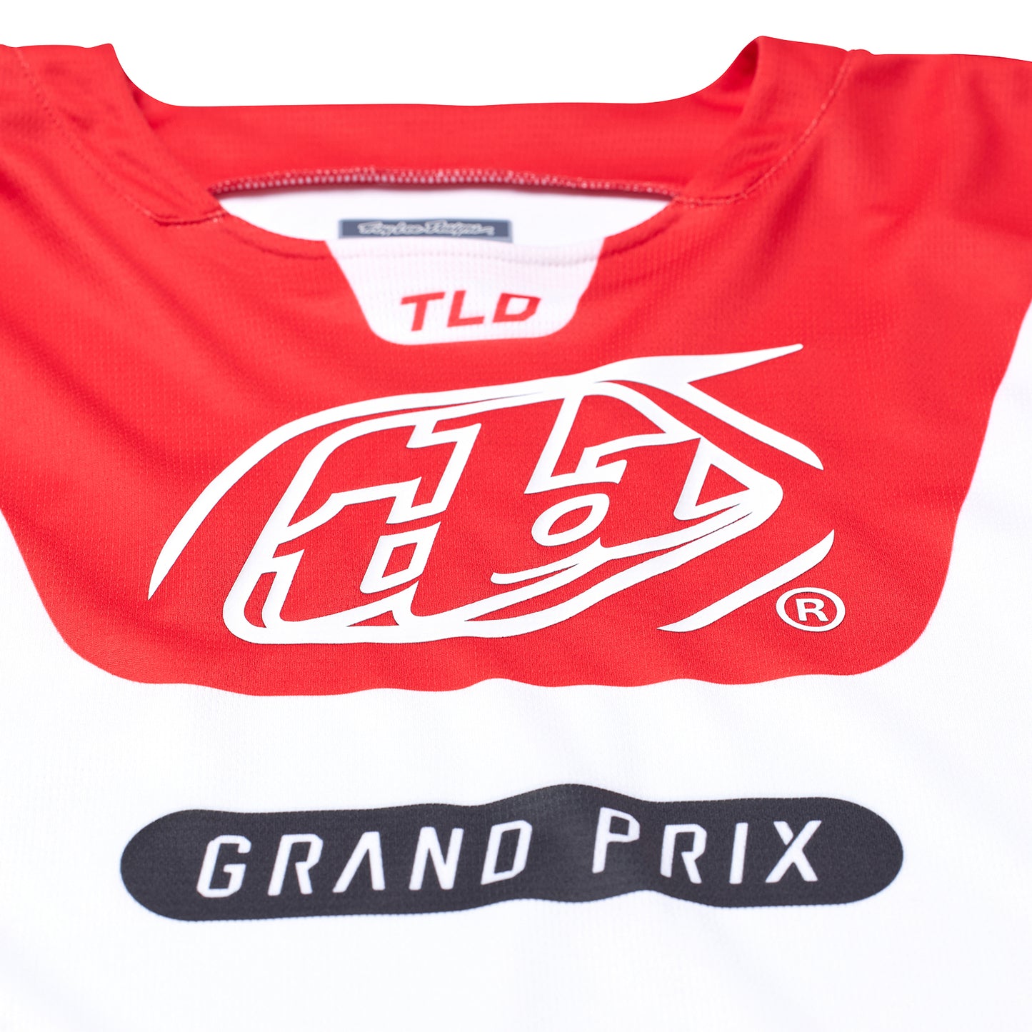 Youth GP Pro Jersey Blends White / Glo Red