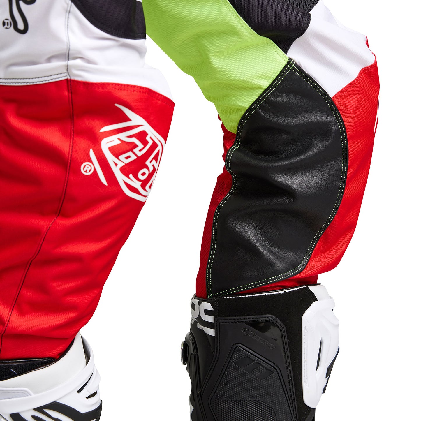 Pantalon GP Pro Mélange Blanc / Rouge Glo