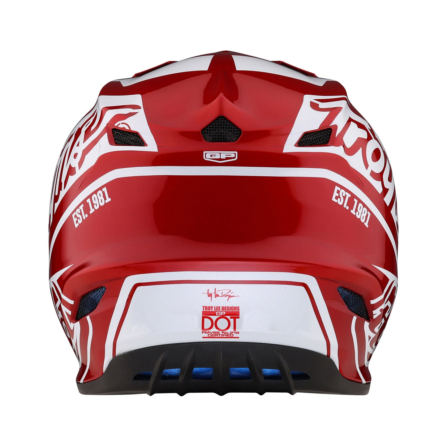 Casque GP Slice Rouge/Blanc