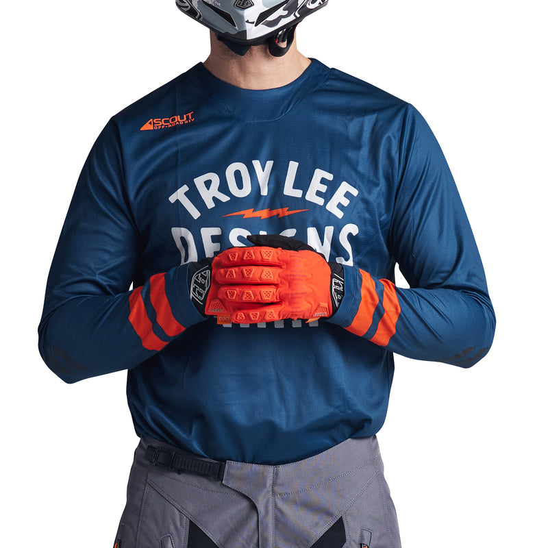 Maillot Scout GP Ride On Bleu Ardoise