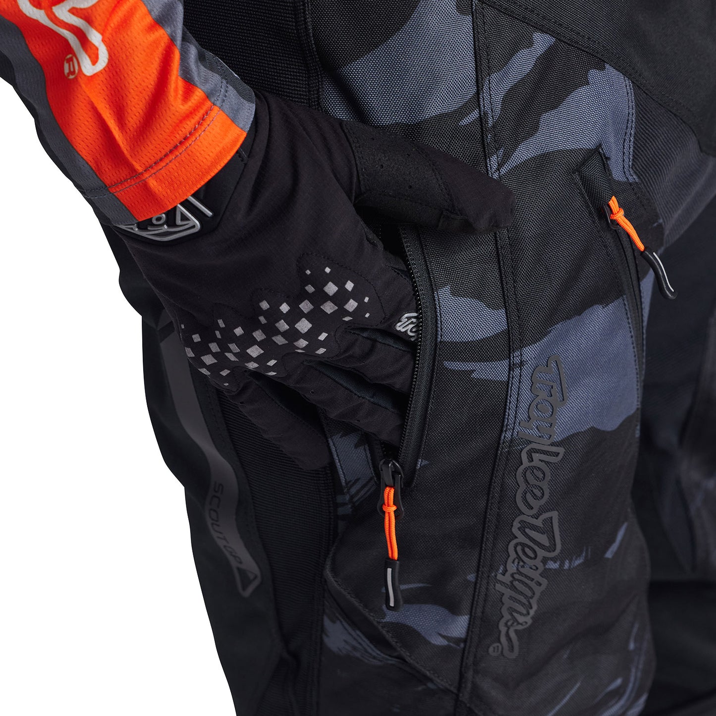 Pantalon Scout GP camouflage brossé noir