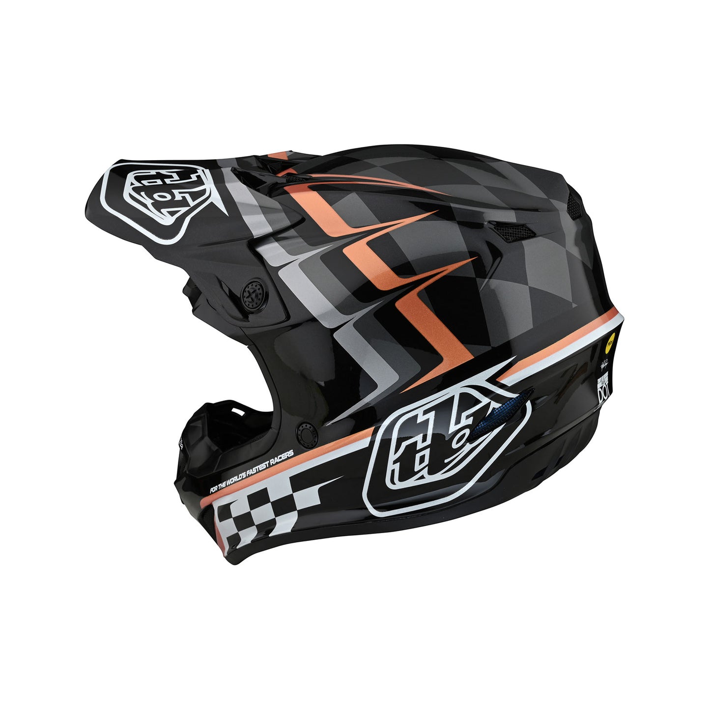 SE4 Polyacrylite Helmet Warped Black / Copper