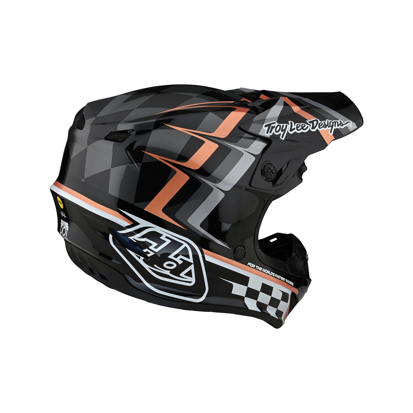 SE4 Polyacrylite Helmet Warped Black / Copper