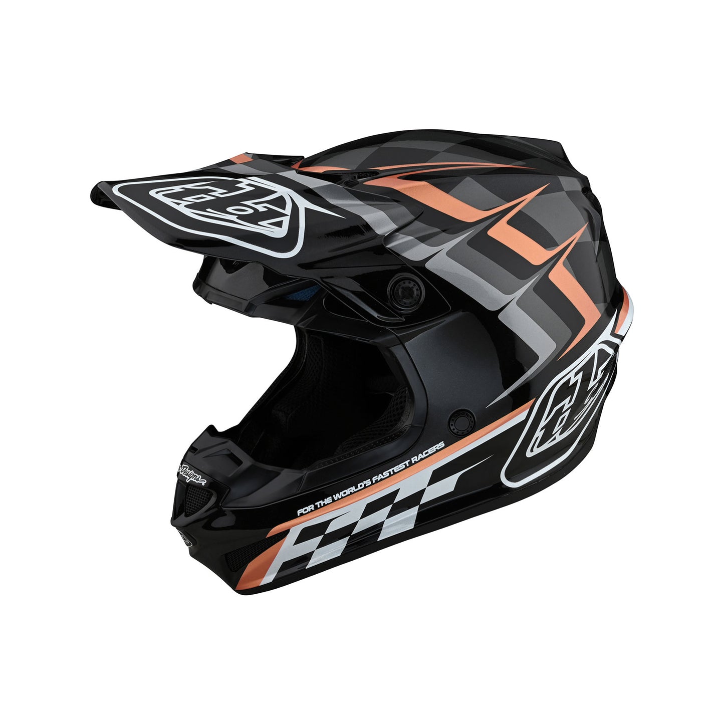 SE4 Polyacrylite Helmet Warped Black / Copper