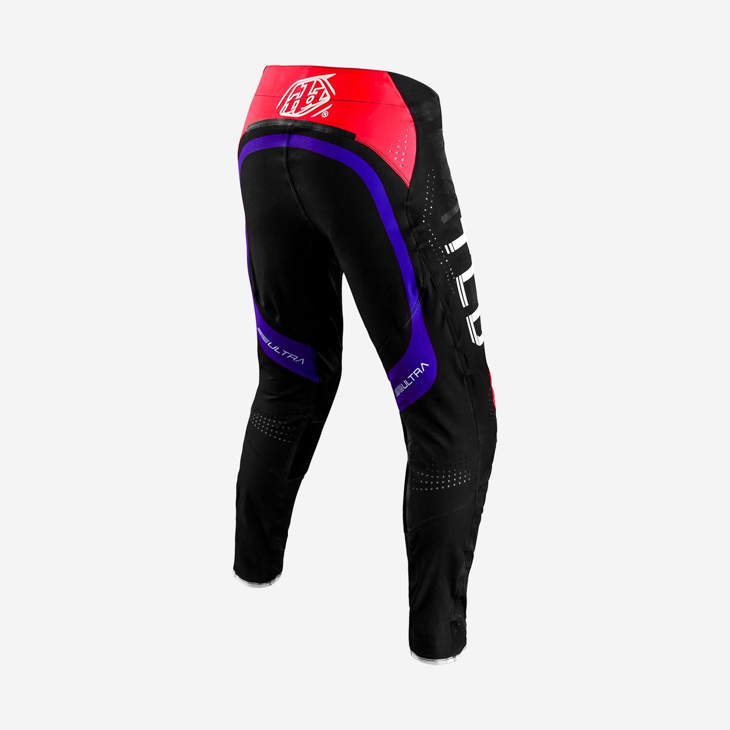 Pantalon SE Ultra Reverb Noir / Rouge fluo