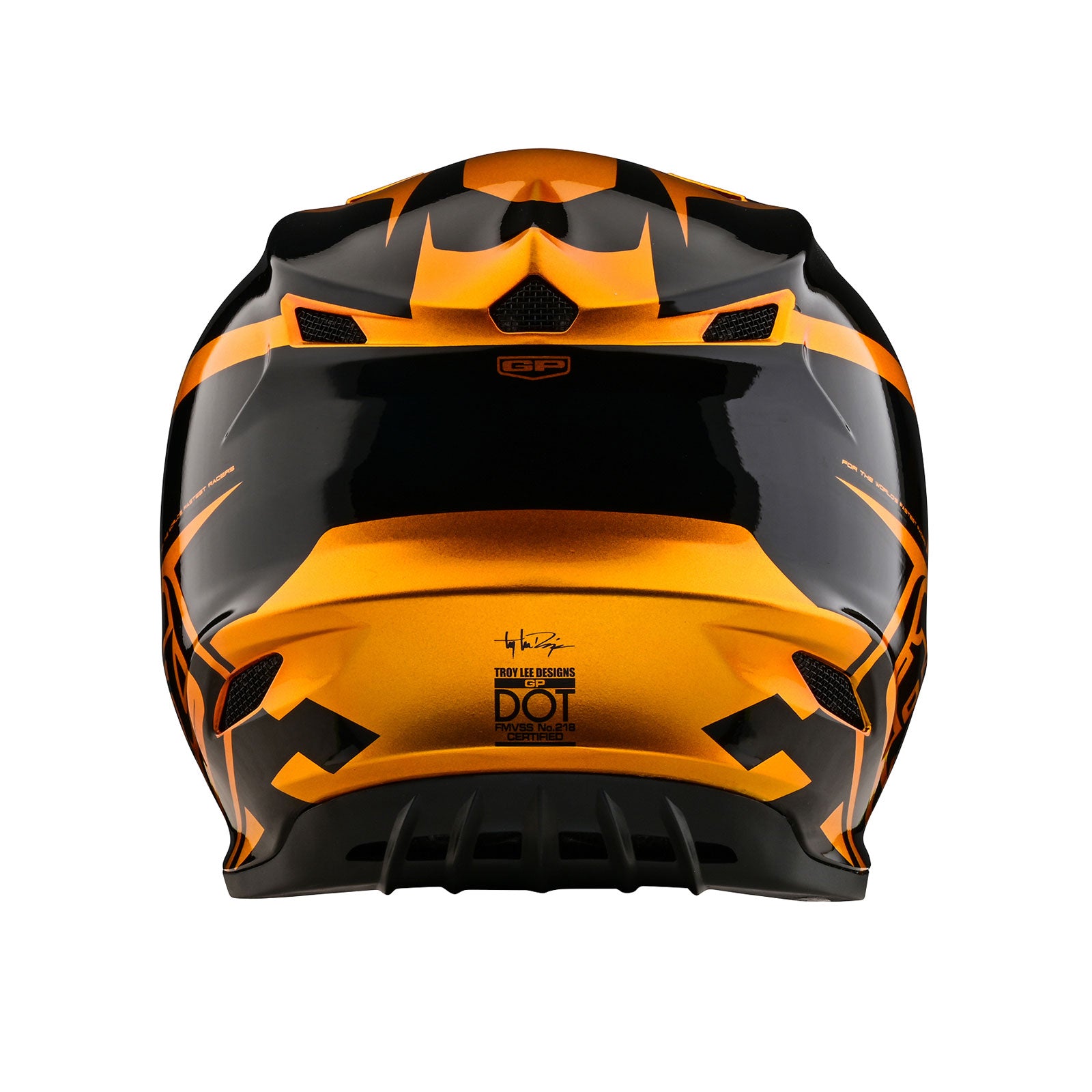 Youth GP Helmet Check Up Gold / Black – Troy Lee Designs