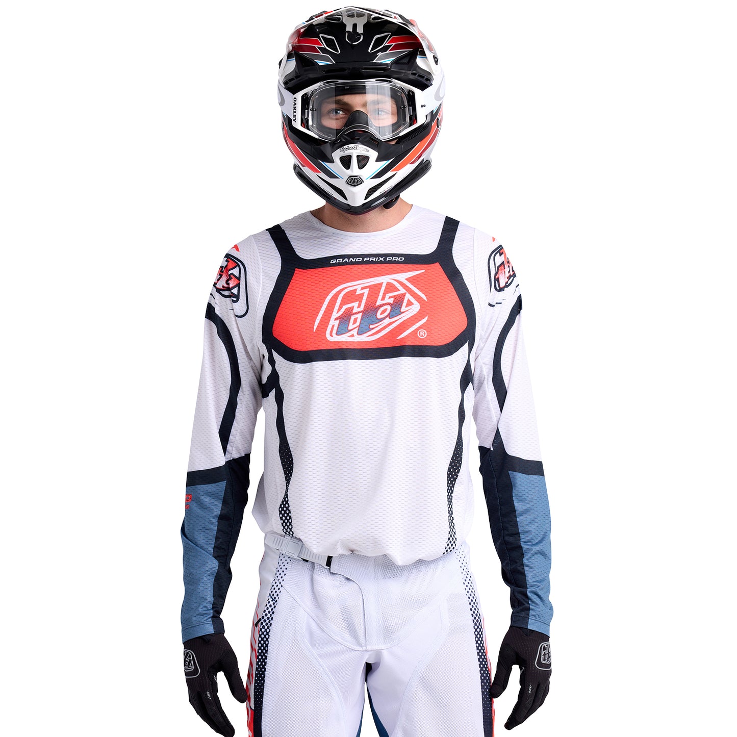 GP Pro Air Jersey Bands White / Indigo