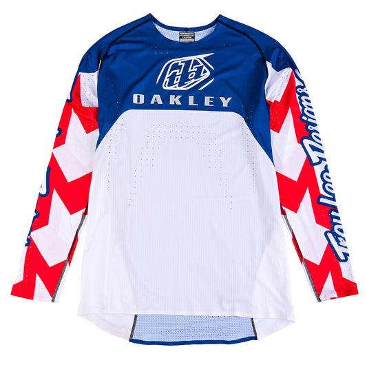 SE Ultra Jersey Troy Lee Designs X Oakley Vision White / Blue