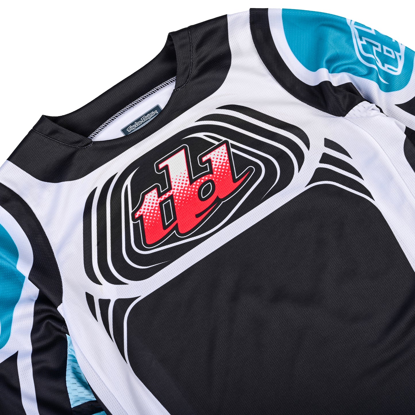 Youth GP Pro Jersey Wavez Phantom / Turquoise
