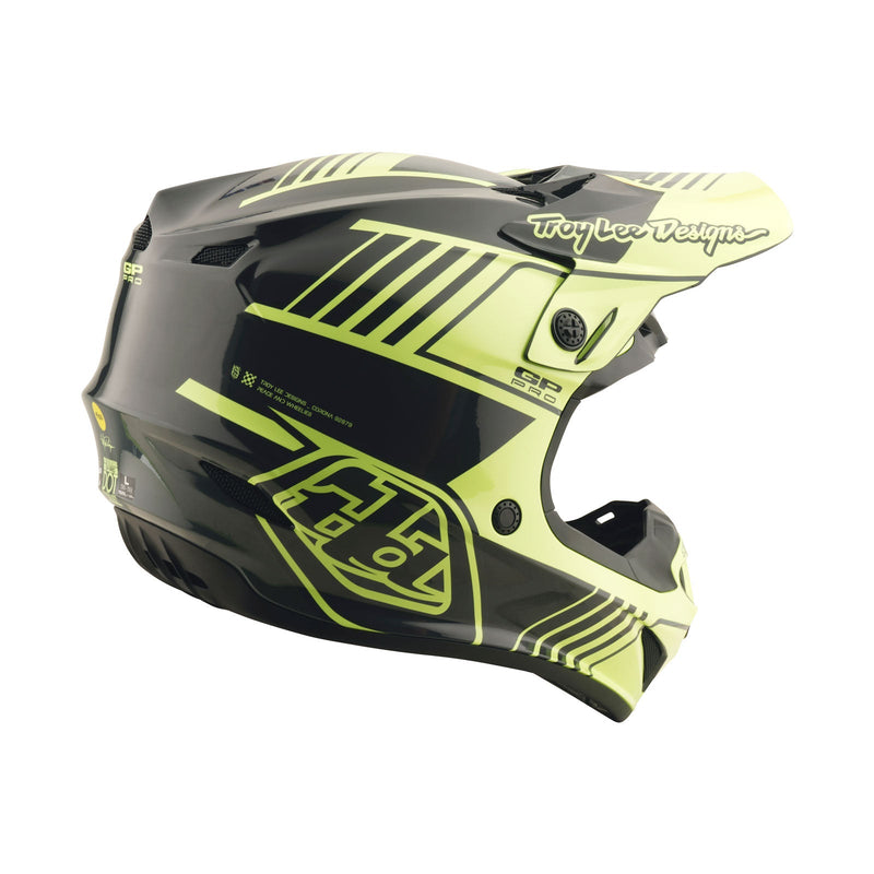 Youth GP Pro Helmet Segment Glo Yellow