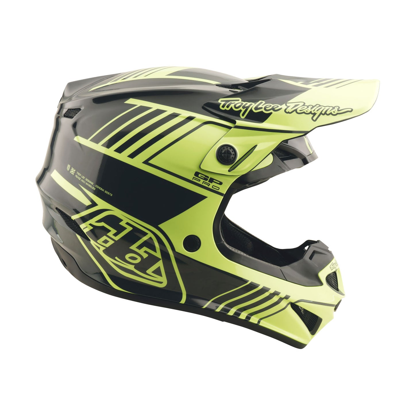 Youth GP Pro Helmet Segment Glo Yellow