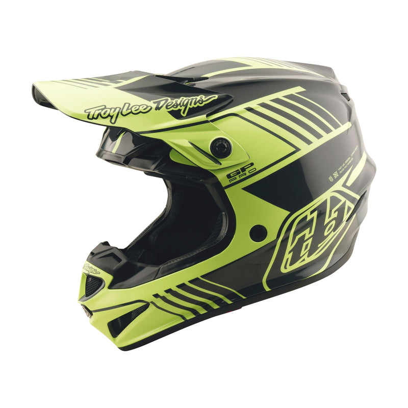 Youth GP Pro Helmet Segment Glo Yellow