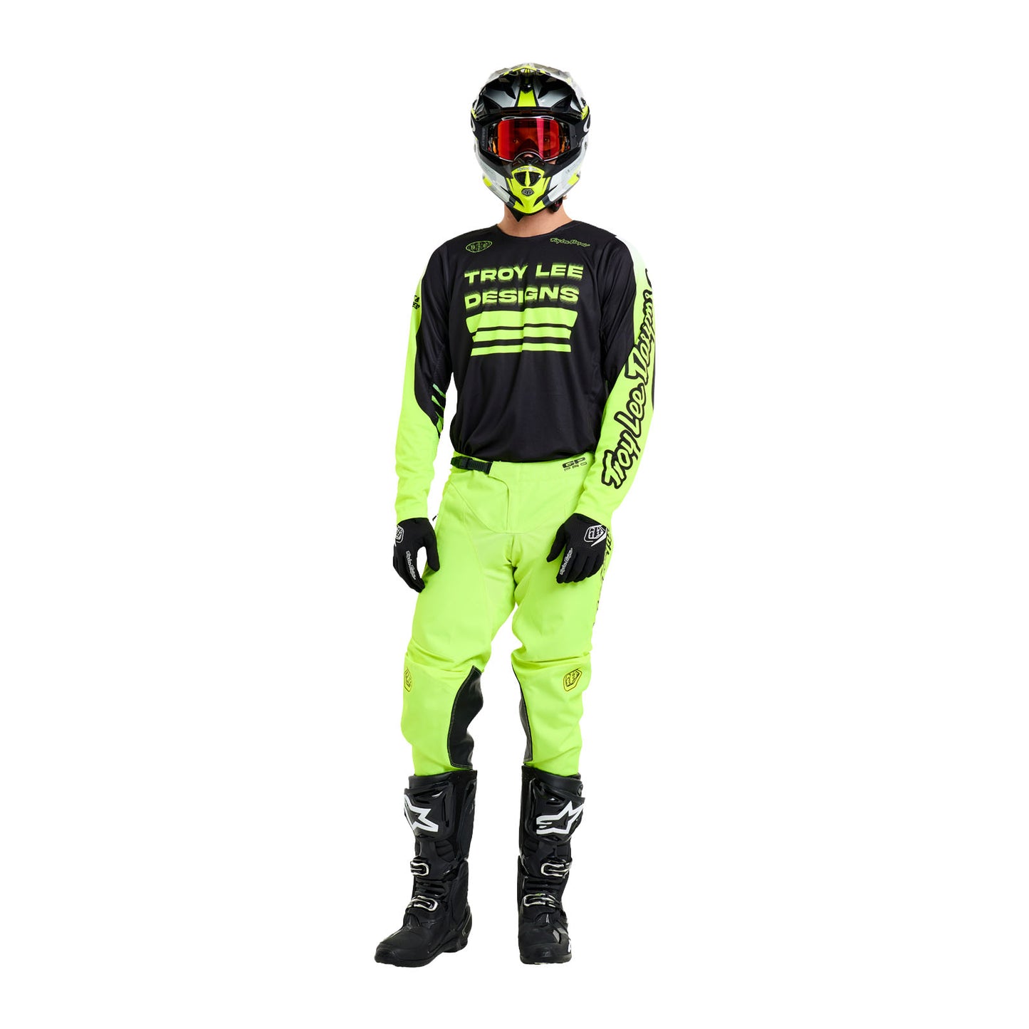 GP Pro Jersey Segment Black / Flo Yellow