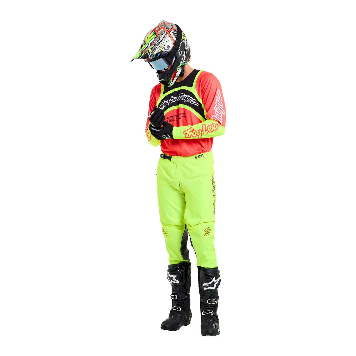 GP Pro Jersey Swerve Infra Red / Flo Yellow