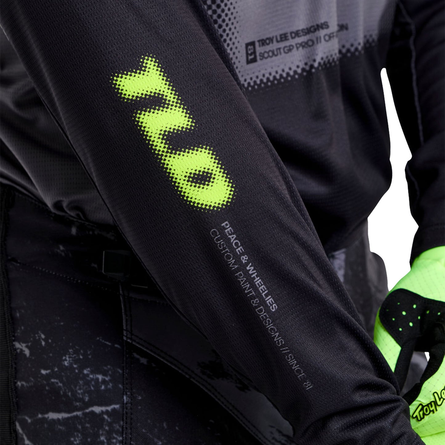 Scout GP Pro Jersey Fade Out Black