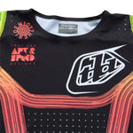 Maillot SE Pro à rayures noires et multicolores