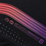 Maillot SE Pro à rayures noires et multicolores