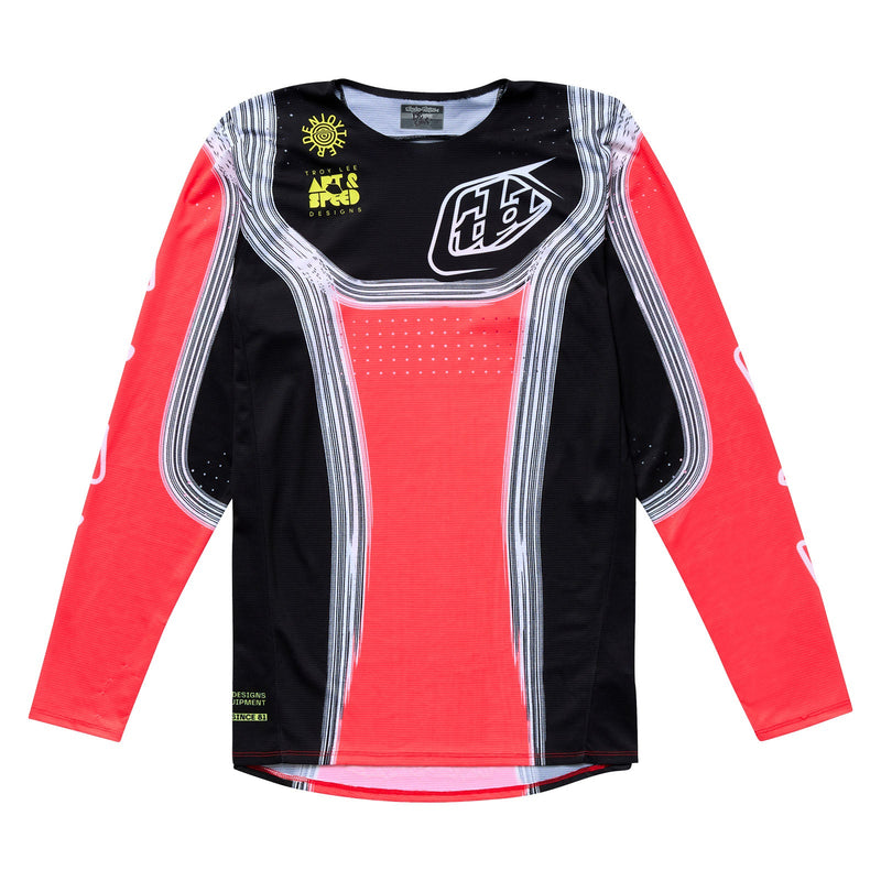 Youth SE Pro Jersey Stripes Infra Red / Black