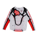 Maillot Youth GP Pro Membrane Blanc / Infra Rouge