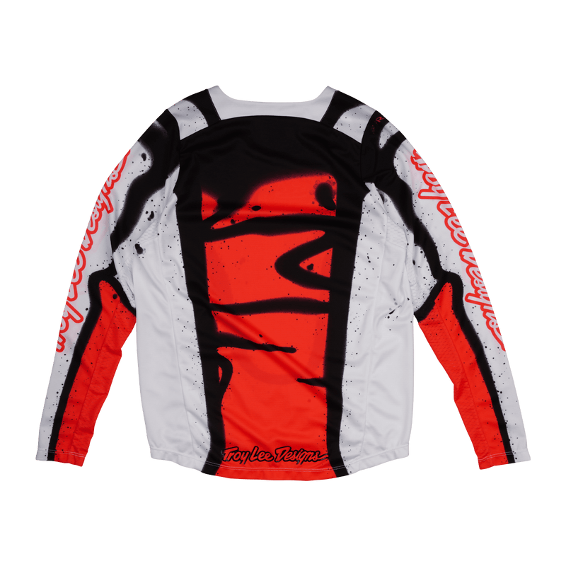 Maillot Youth GP Pro Membrane Blanc / Infra Rouge
