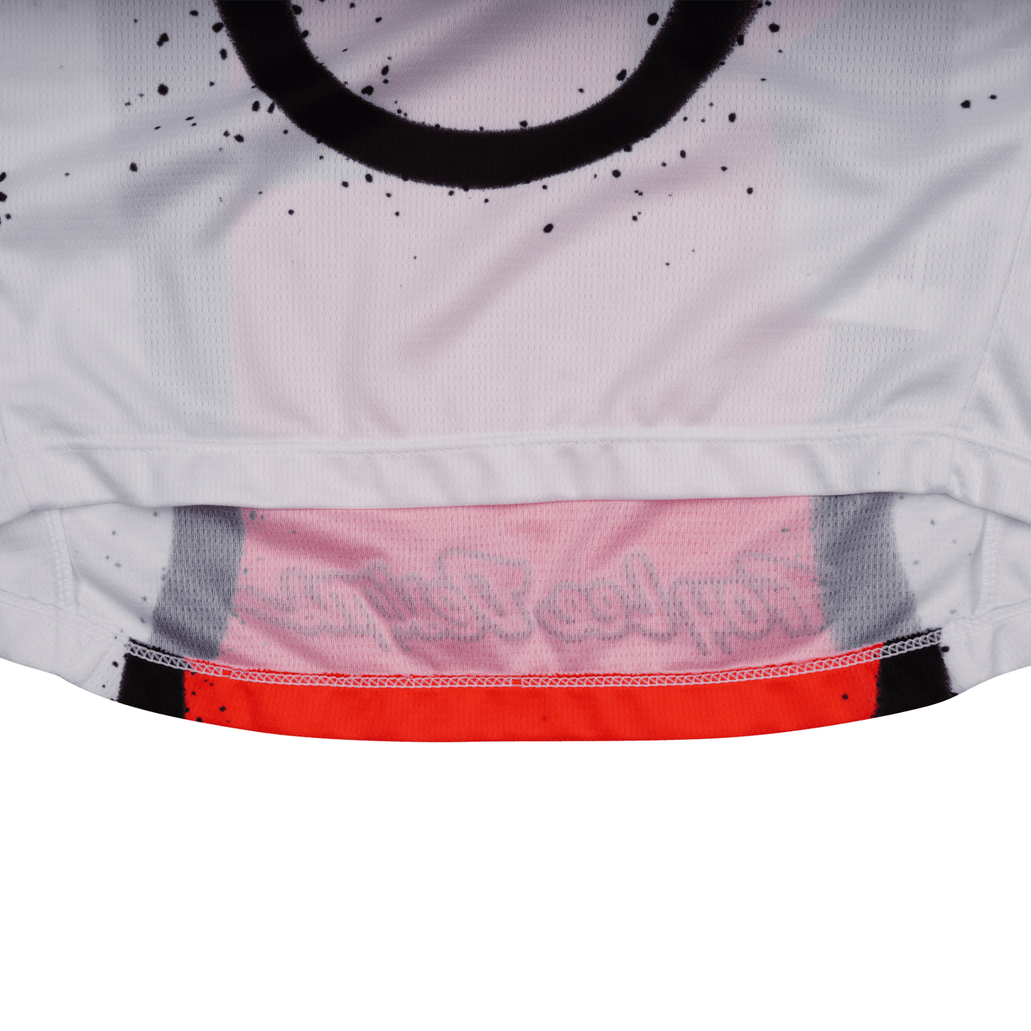 Maillot Youth GP Pro Membrane Blanc / Infra Rouge