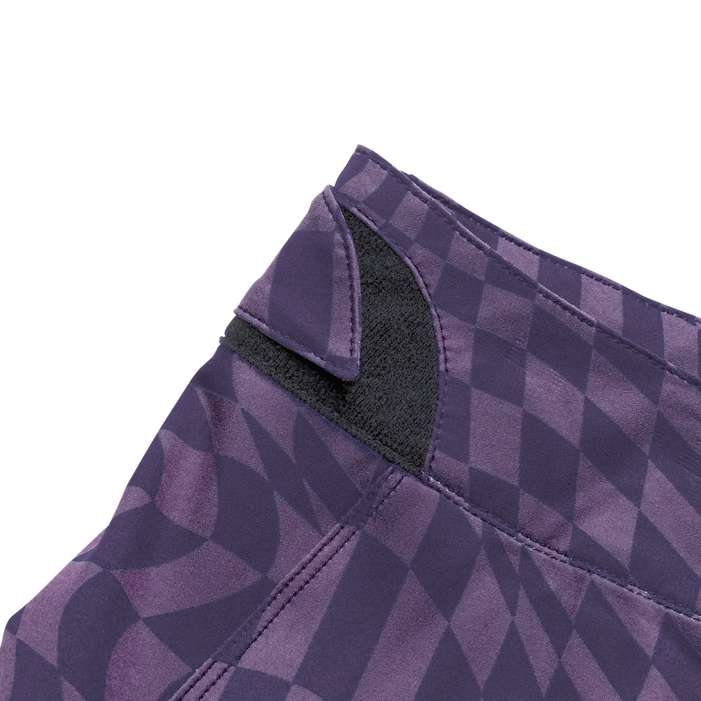 Womens Lilium Pant Twisted Checkers Purple