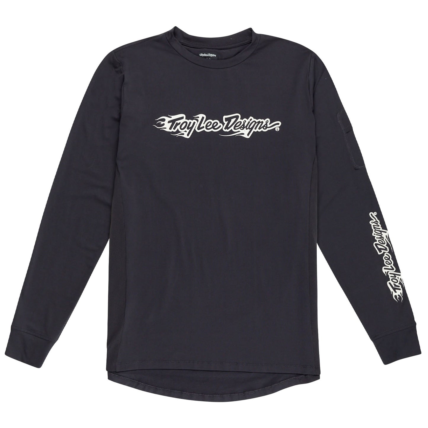 Ruckus Long Sleeve Ride Tee Burn Out Carbon