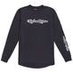 Ruckus Long Sleeve Ride Tee Burn Out Carbon