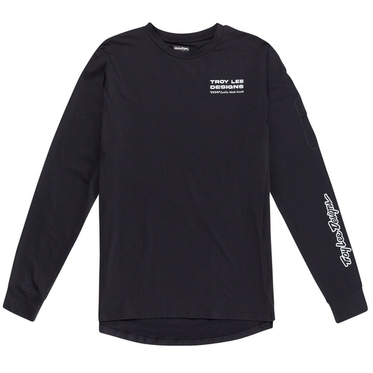 Ruckus Long Sleeve Ride Tee Factory Carbon