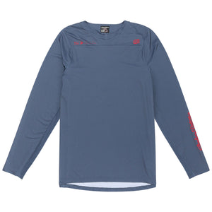 Skyline Long Sleeve Jersey Mono Steel Blue