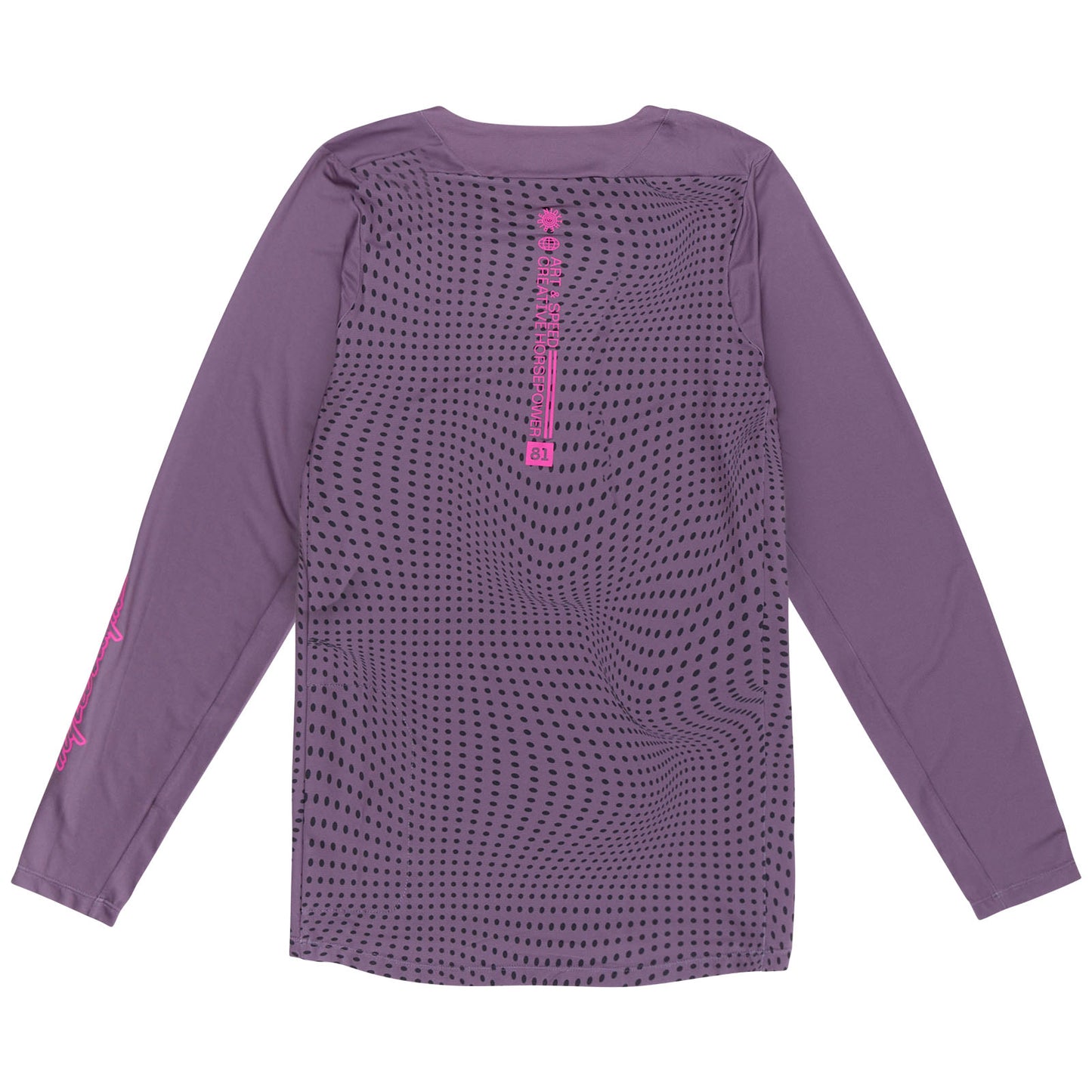 Skyline Long Sleeve Jersey Radioscape Deep Purp