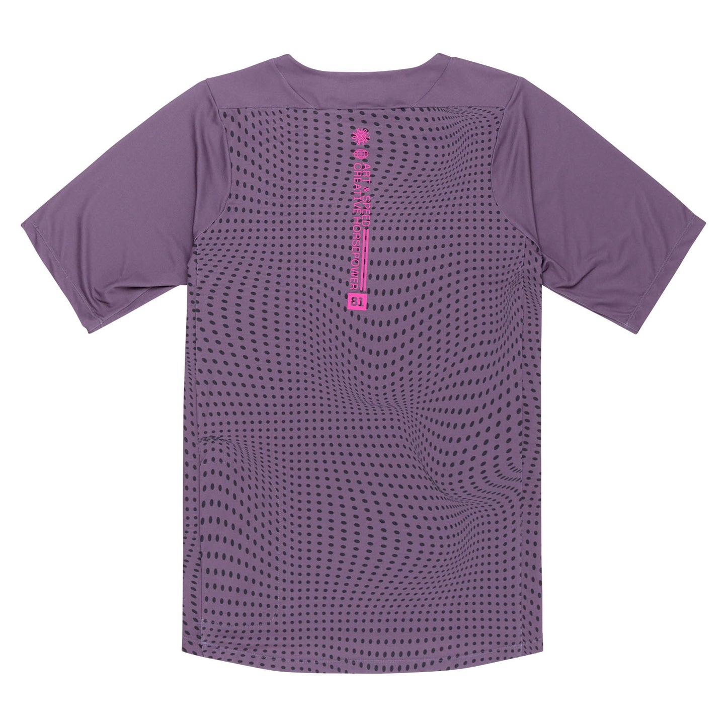Skyline Short Sleeve Jersey Radioscape Deep Purp