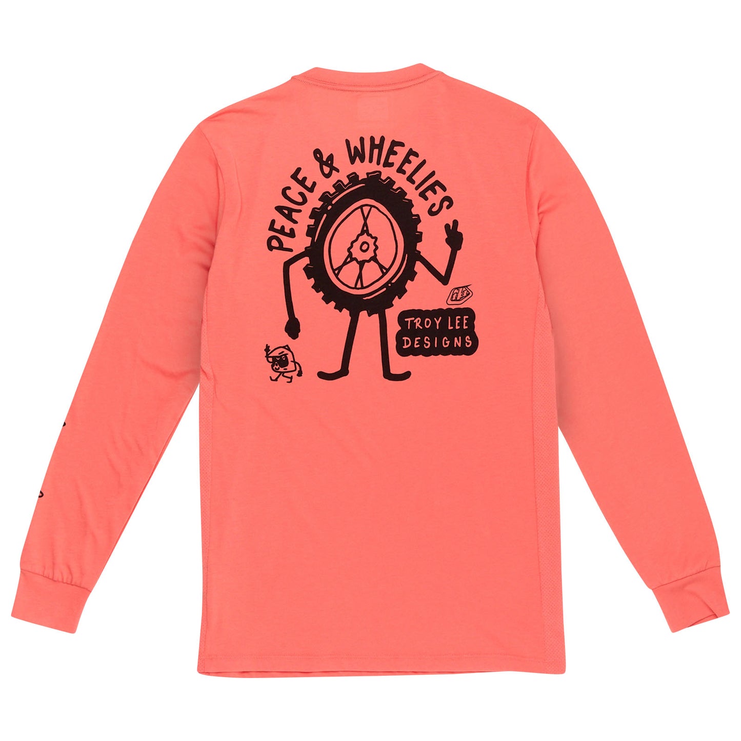 Skyline Long Sleeve Ride Tee P&W Melon