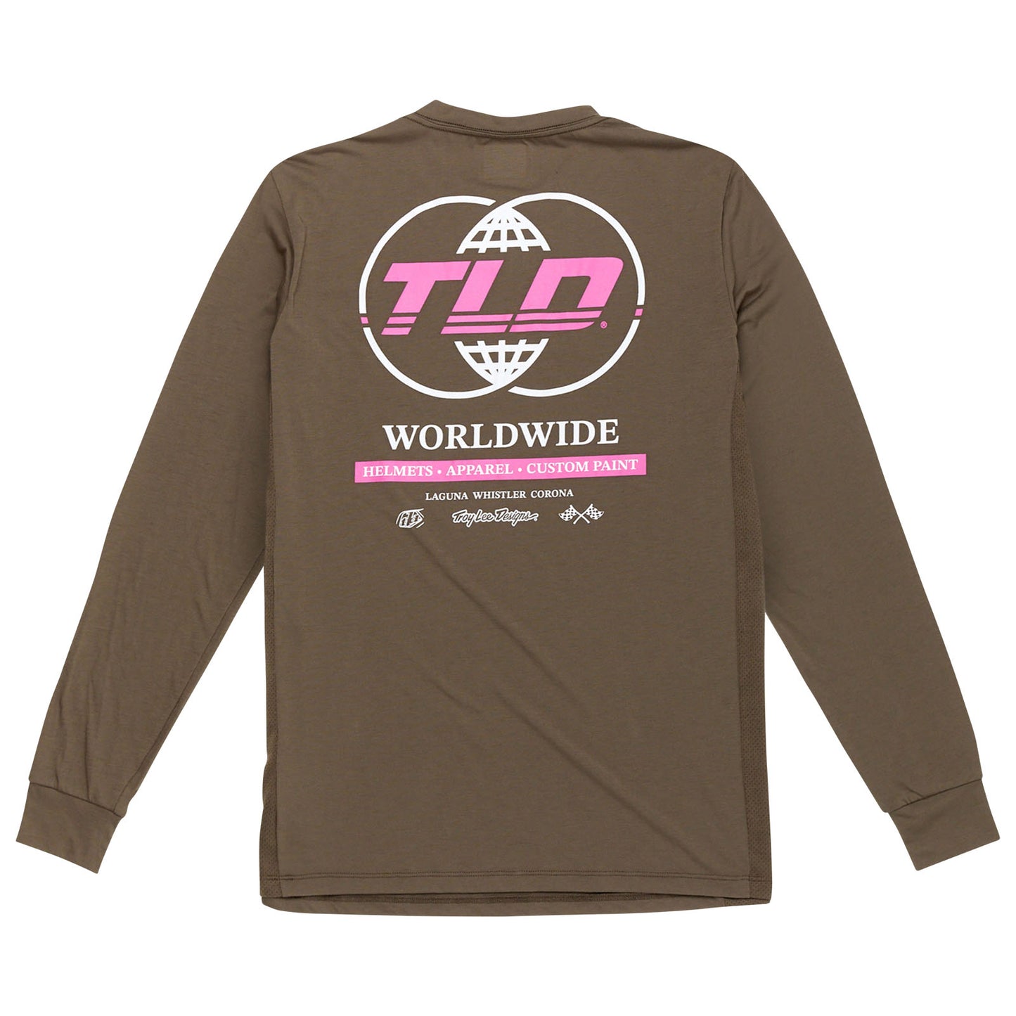 Skyline Long Sleeve Ride Tee Worldwide Caper